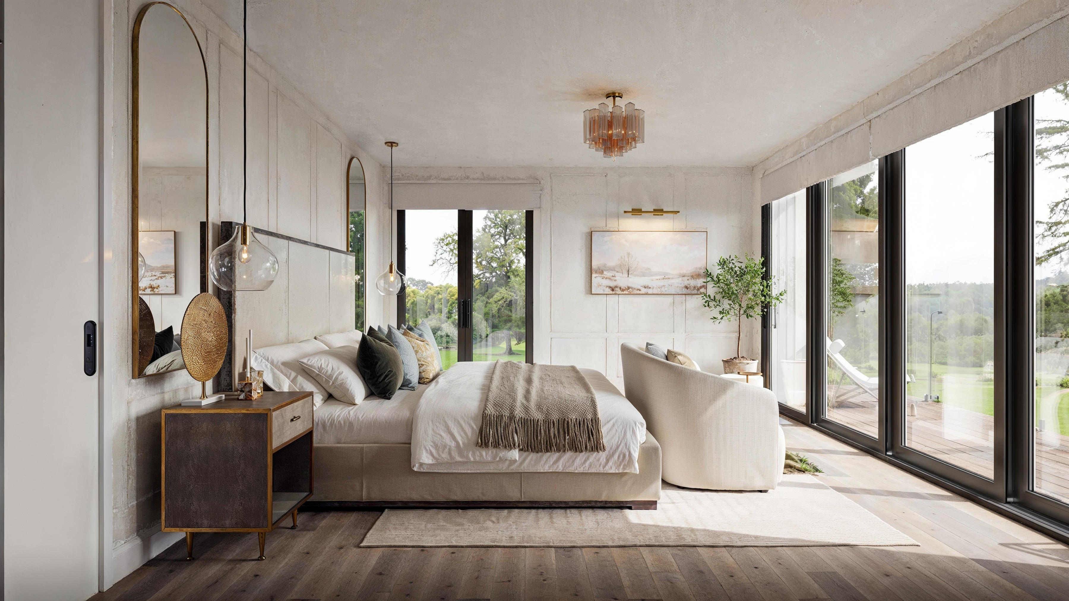 Online Designer Bedroom 3D Model 1