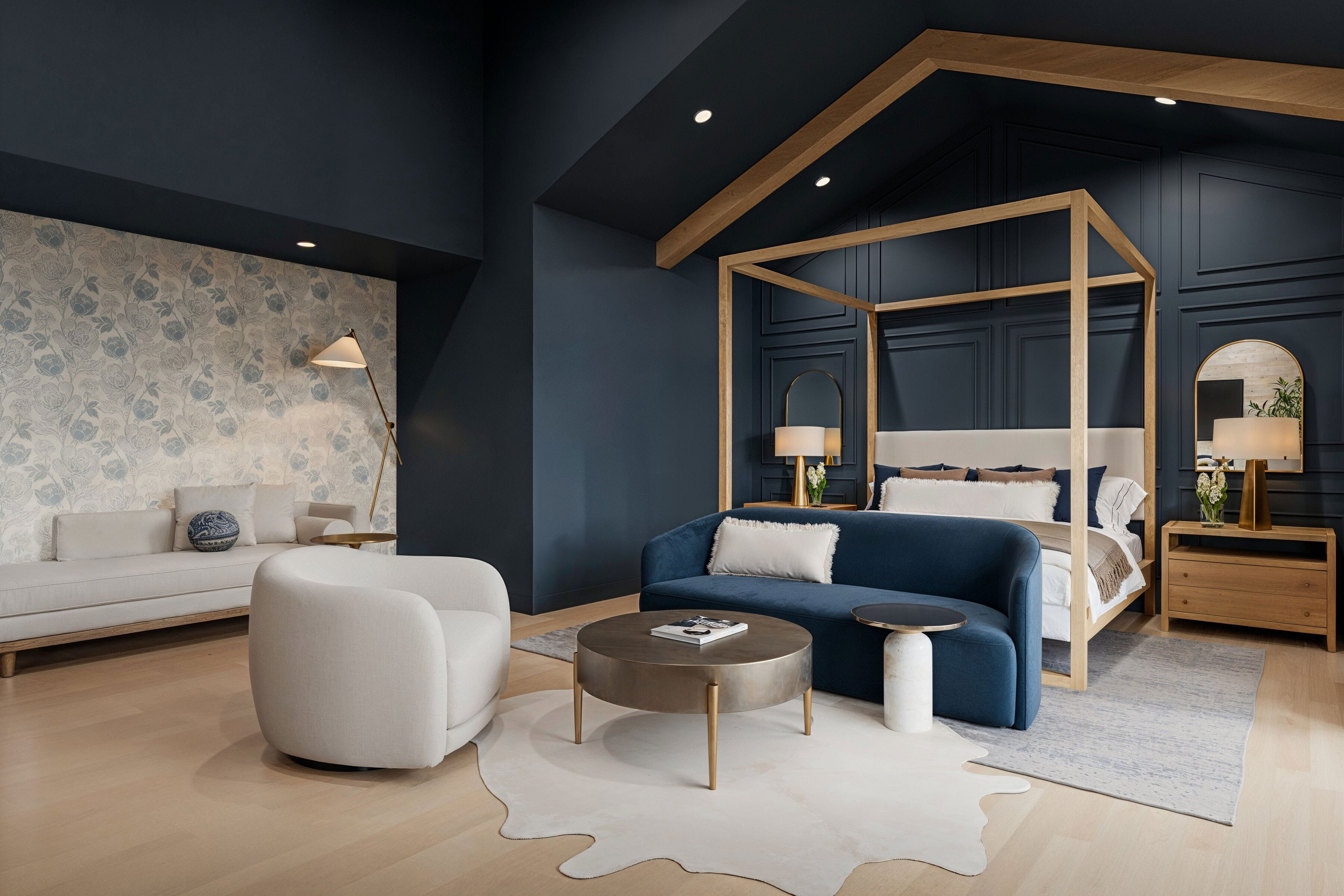 Online Designer Bedroom 3D Model 1
