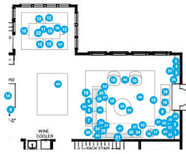 Online Designer Living Room Floorplan