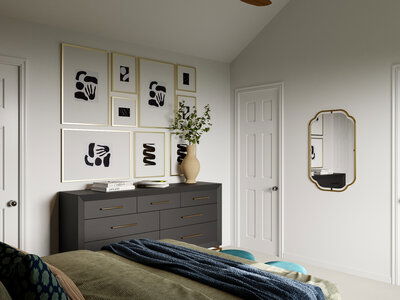 Online Designer Bedroom 3D Model 6