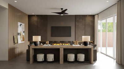 Online Designer Combined Living/Dining 3D Model 2