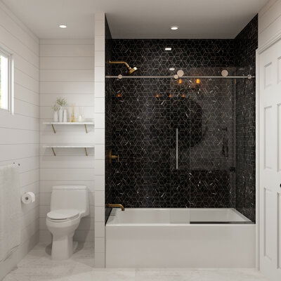 Online Designer Bathroom 3D Model 3