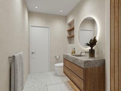 Online Designer Bathroom 3D Model 2