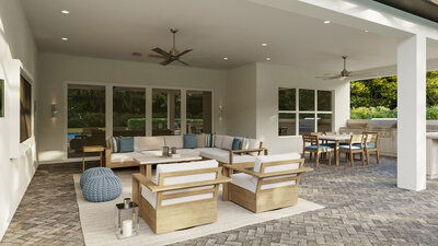 Online Designer Patio 3D Model 1