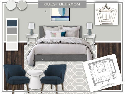 Online Designer Bedroom 3D Model 1