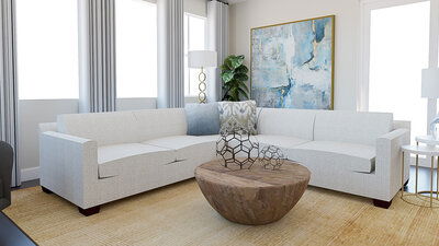 Online Designer Living Room 3D Model 2