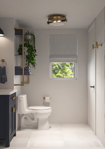 Online Designer Bathroom 3D Model 3