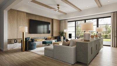 Online Designer Living Room 3D Model 1