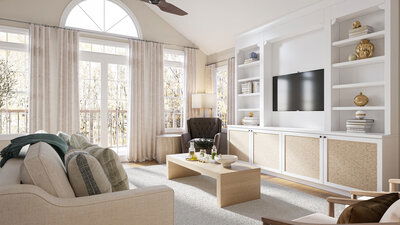 Online Designer Living Room 3D Model 3