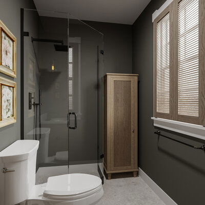 Online Designer Bathroom 3D Model 3