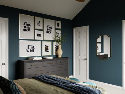 Online Designer Bedroom 3D Model 1