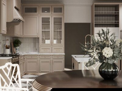 Online Designer Kitchen 3D Model 4