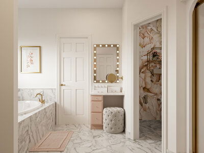 Online Designer Bathroom 3D Model 1