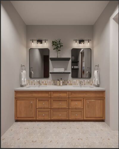 Online Designer Bathroom 3D Model 1