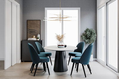 Online Designer Dining Room 3D Model 1