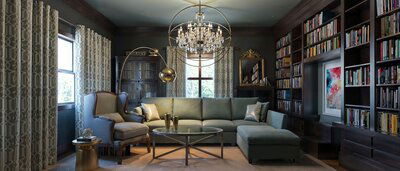 Warm Library- After Rendering