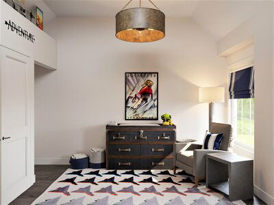 Boy Nursery with a Theme