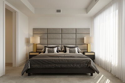 Online Designer Bedroom 3D Model 2