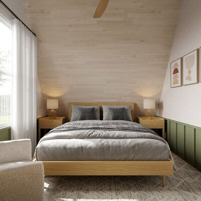 Online Designer Bedroom 3D Model 3