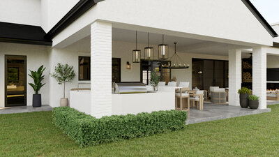 Online Designer Patio 3D Model 2