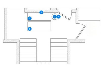 Online Designer Hallway/Entry Floorplan