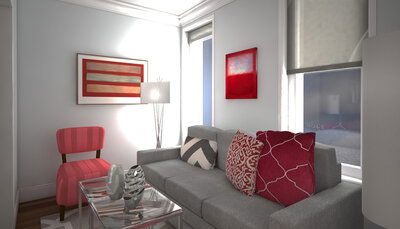 Online Designer Living Room 3D Model 8