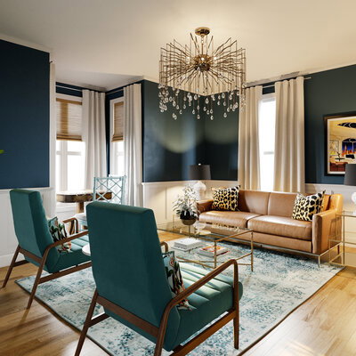Online Living Room Interior Design Ideas | Decorilla Portfolio