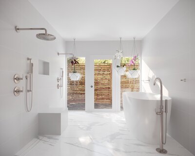 Online Designer Bathroom 3D Model 4