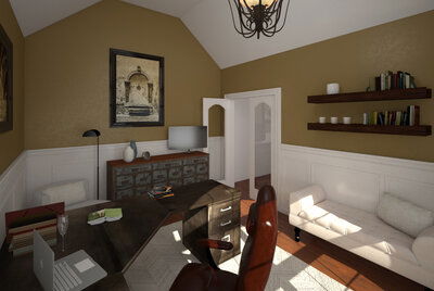 Online Designer Home/Small Office 3D Model 1