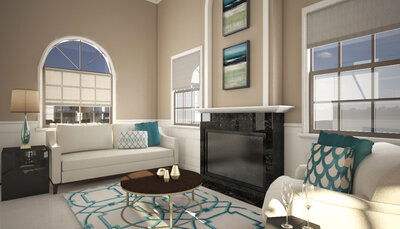 Online Designer Living Room 3D Model 2