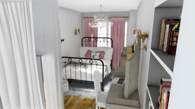 Online Designer Living Room 3D Model 10