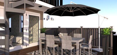 Online Designer Dining Room 3D Model 2