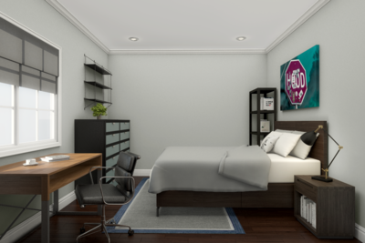 Online Designer Kids Room 3D Model 1