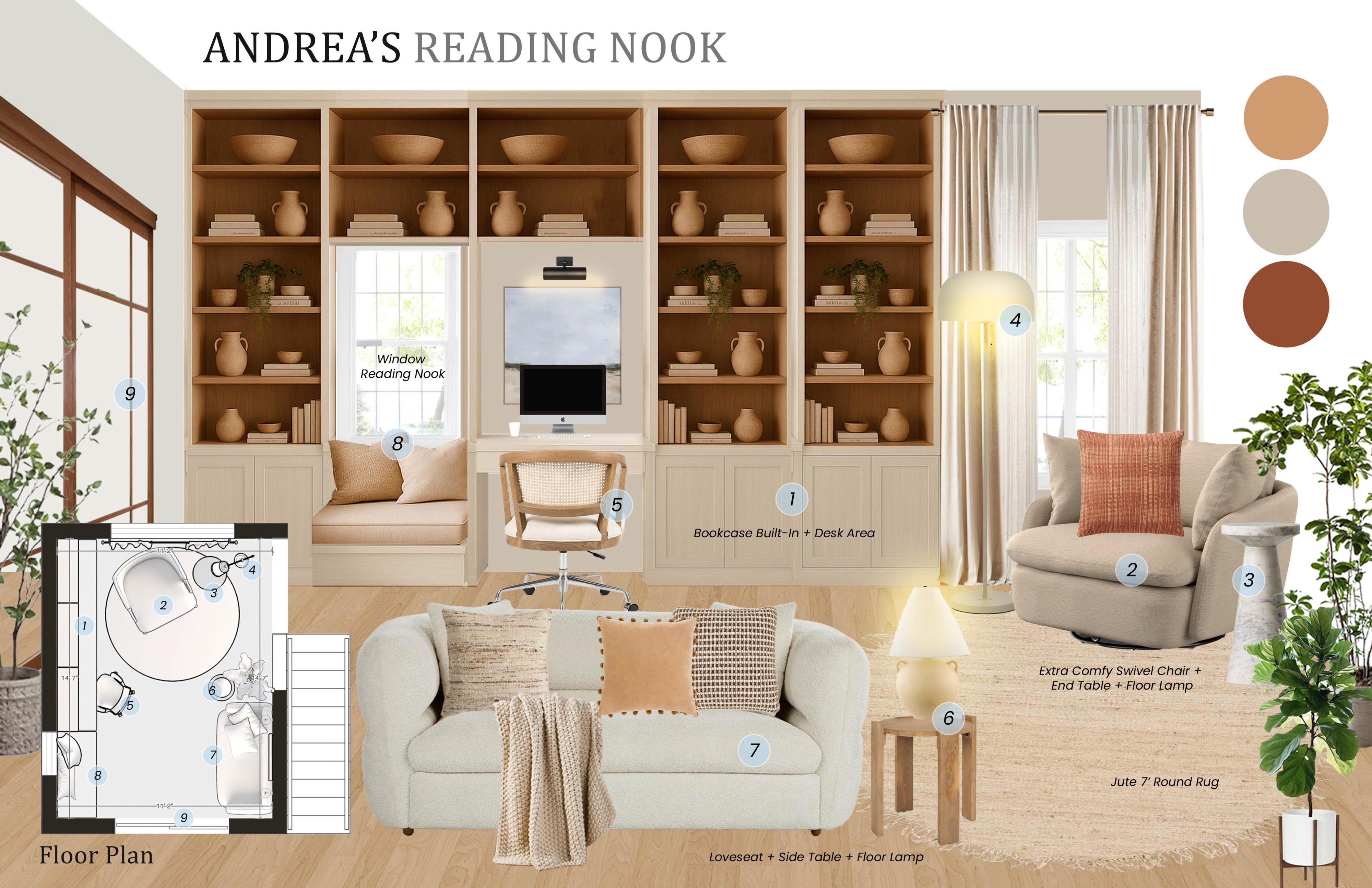 Sophisticated Modern Living Room Renovation Alexandra U. Moodboard 1 thumb