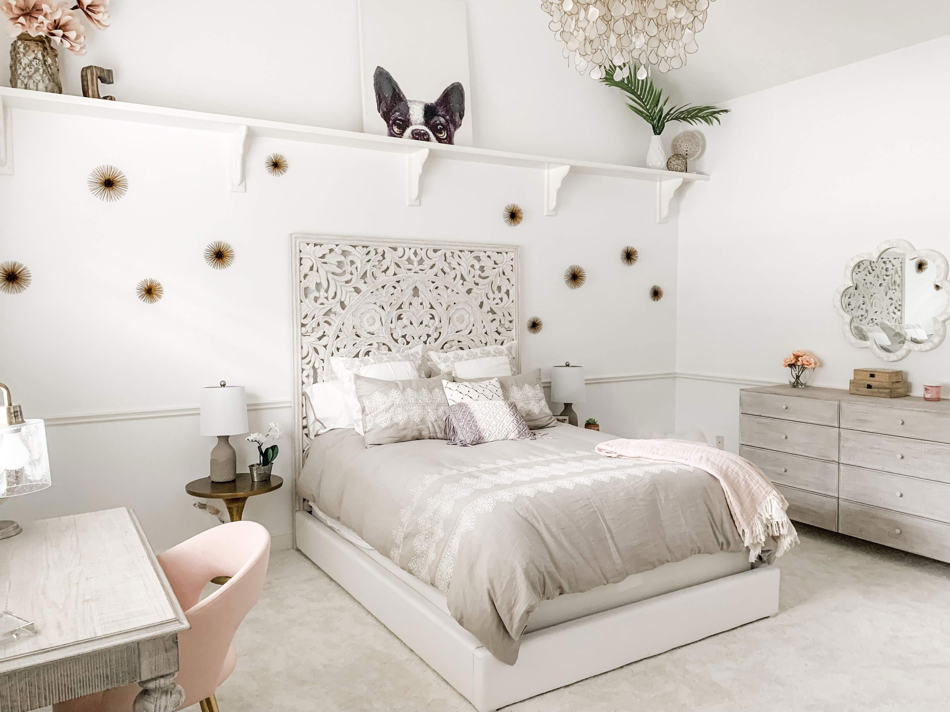 Dreamy Transitional Girls Room Makeover Dreamy Transitional Girls Room Makeover