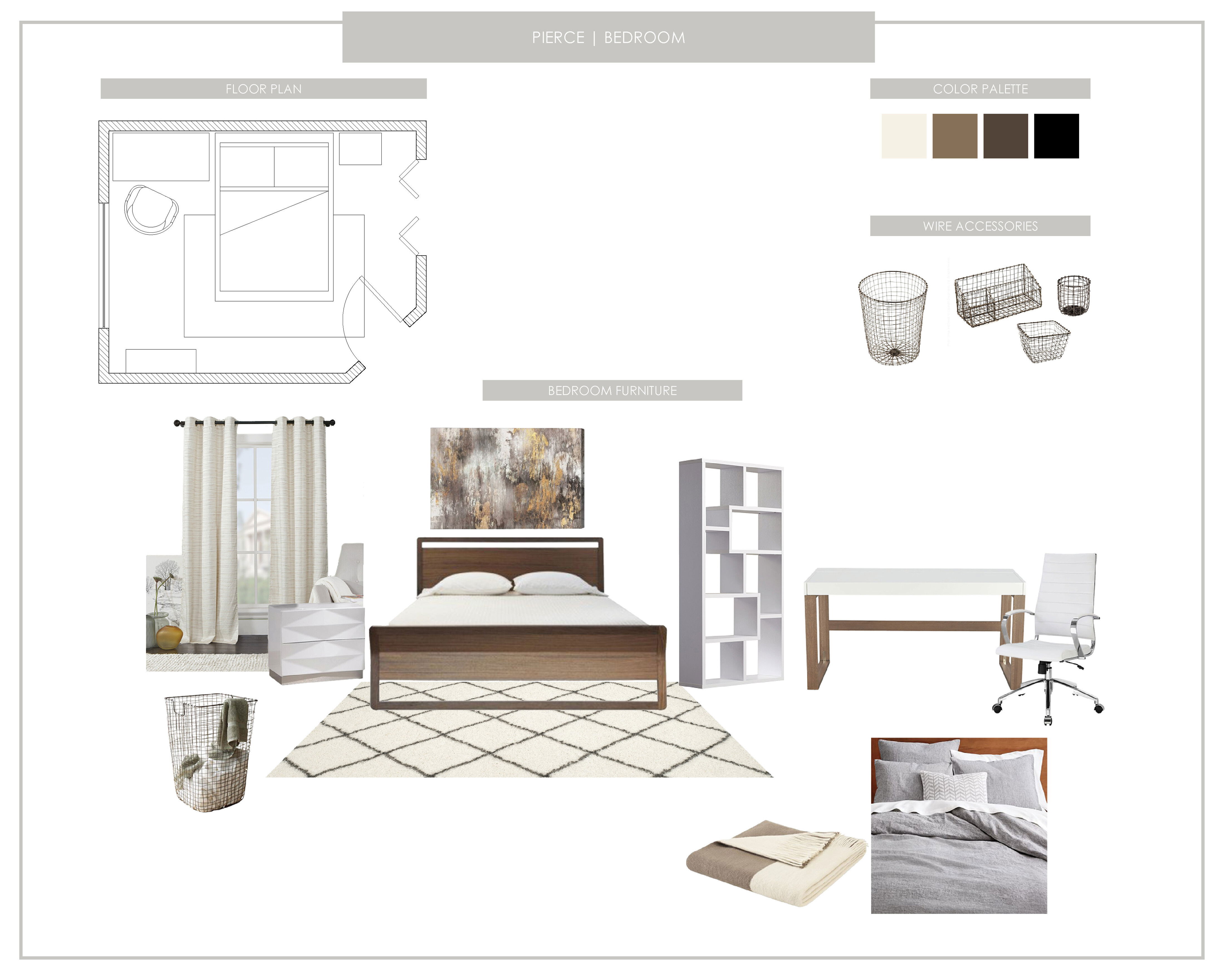 Teenager bedroom transformation Brianna S. Moodboard 2 thumb