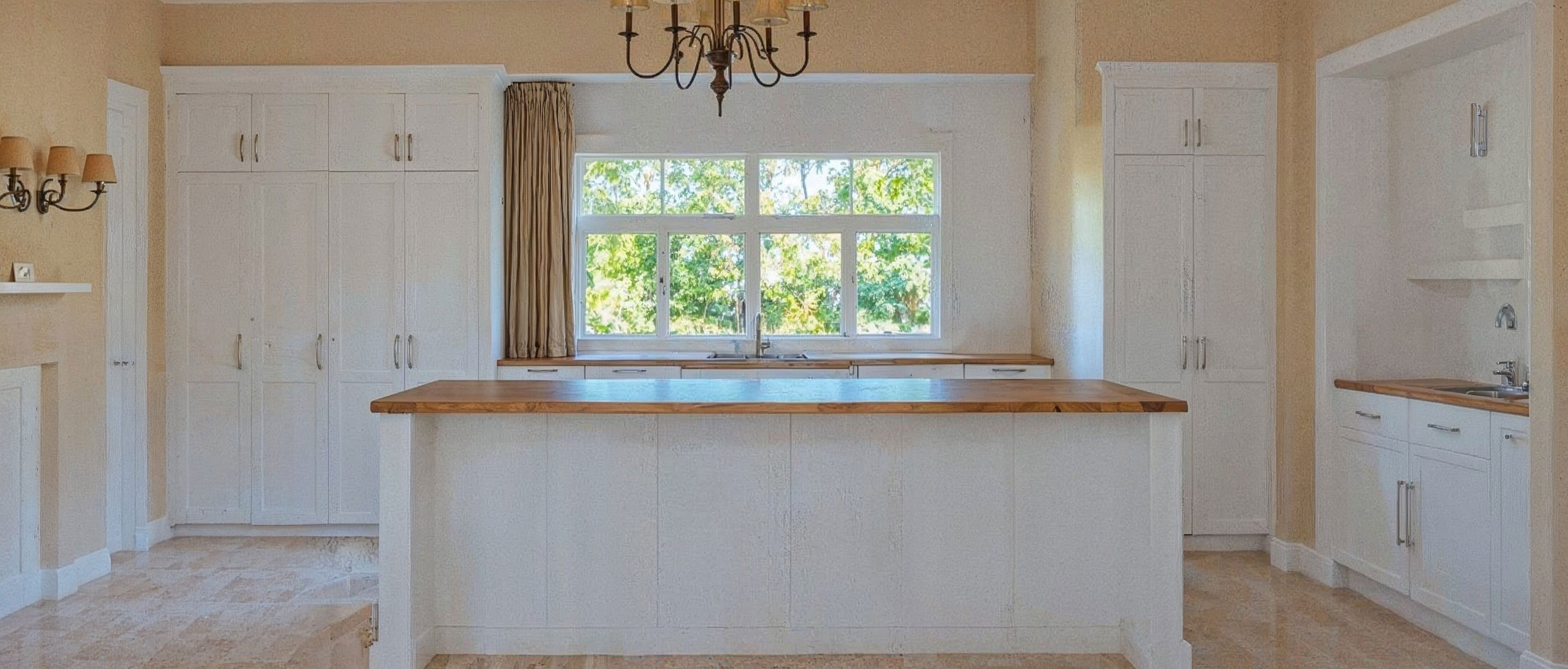 Elegant Contemporary Kitchen Renovation- Before Photo