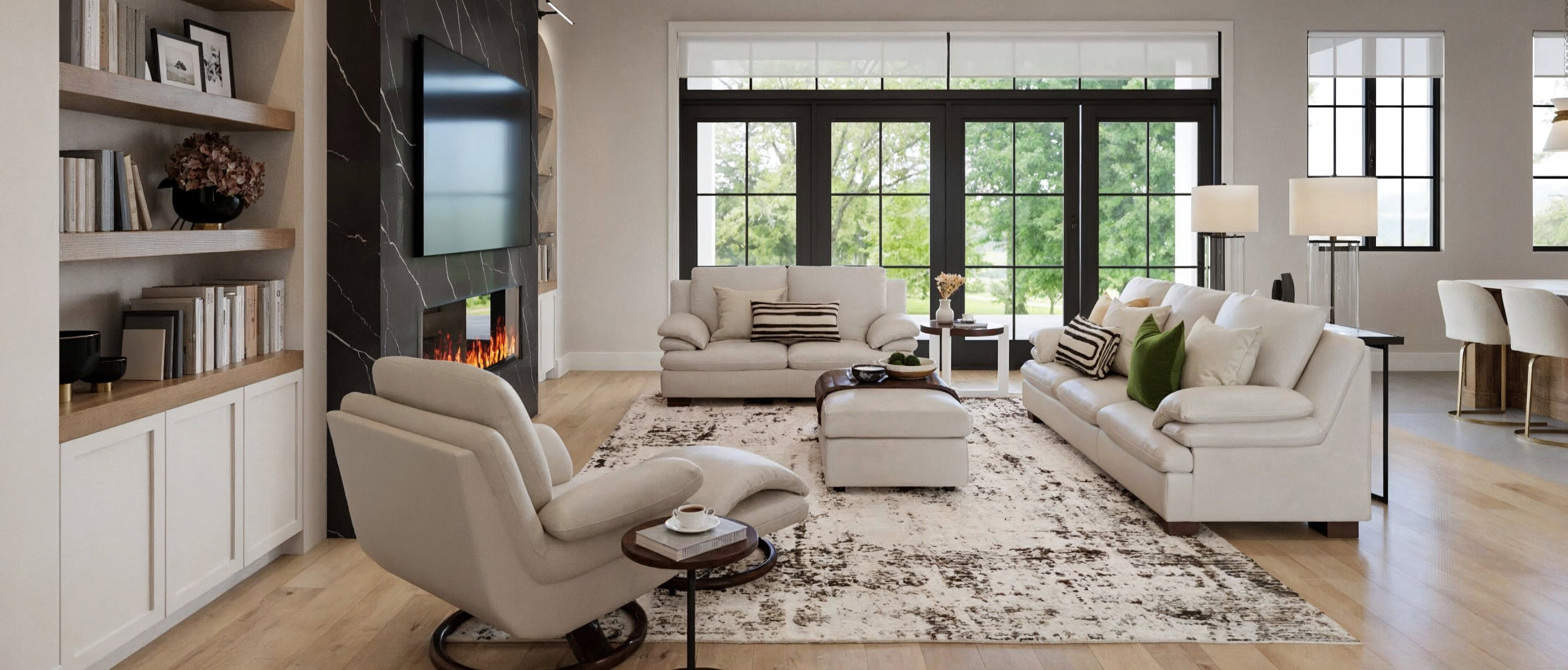 Classic Elegance Timeless Home Renovation by top Charlotte interior designers