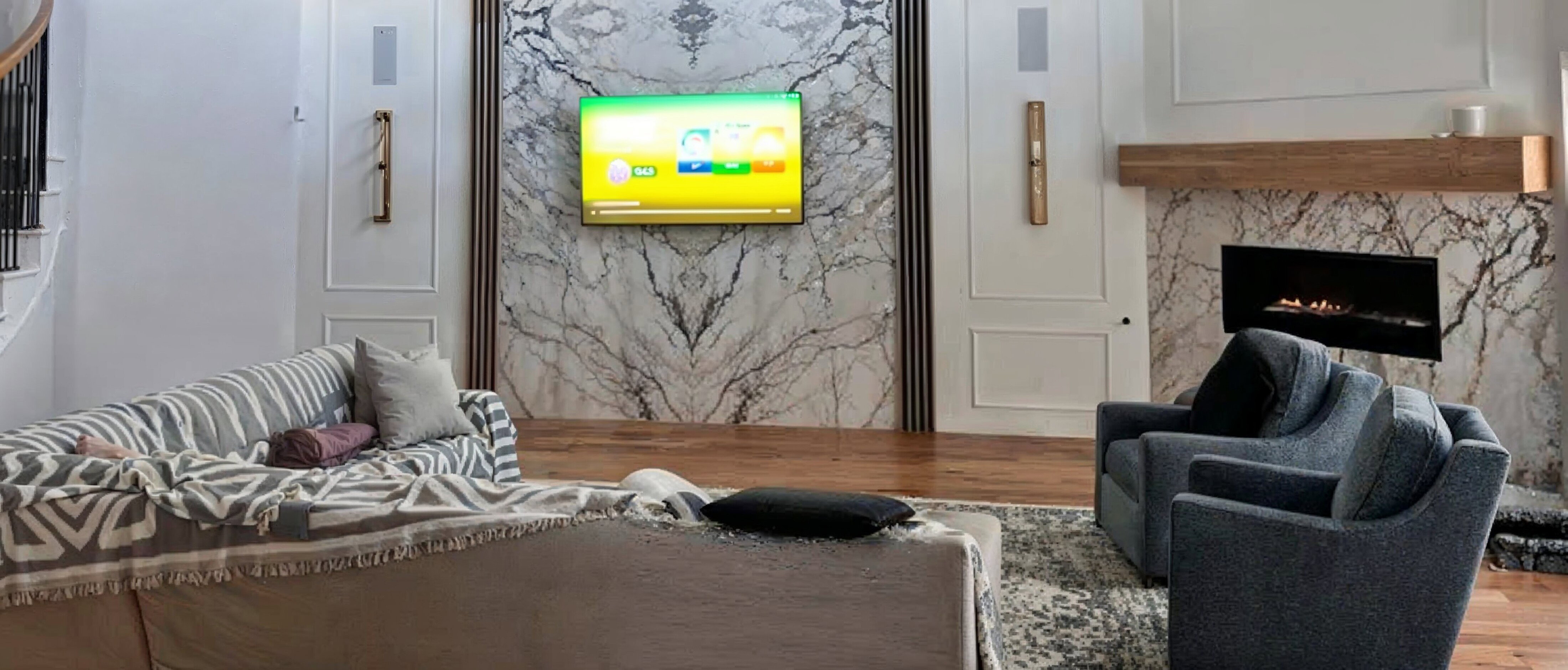 Luxurious Home Design with Modern Touches-Sky Before Photo
