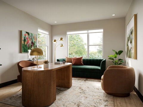 Small Home Office Design interior design service 4