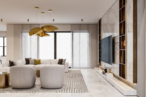 Living Room Dining Room Combo online interior designers 3