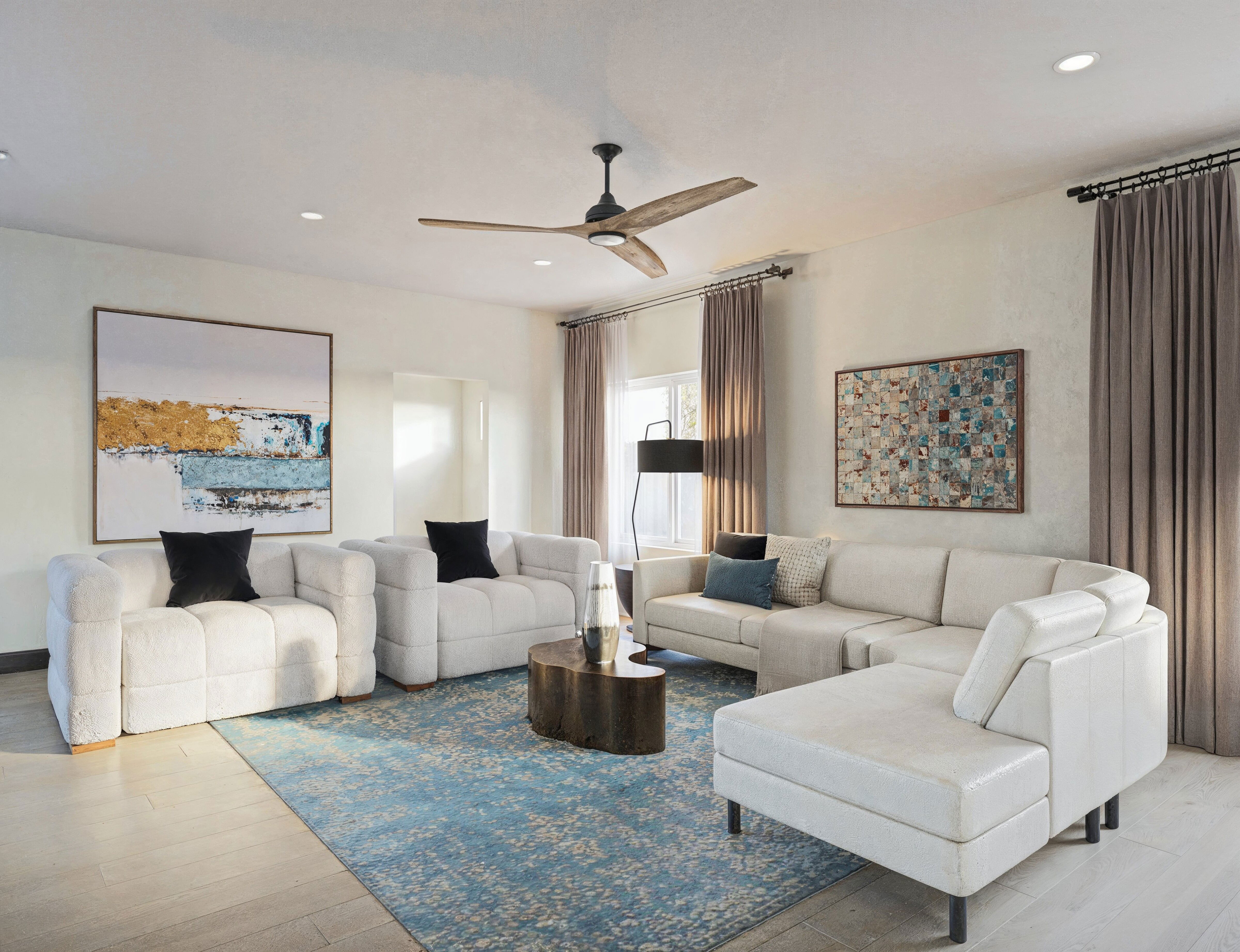 Online Designer Combined Living/Dining 3D Model 1
