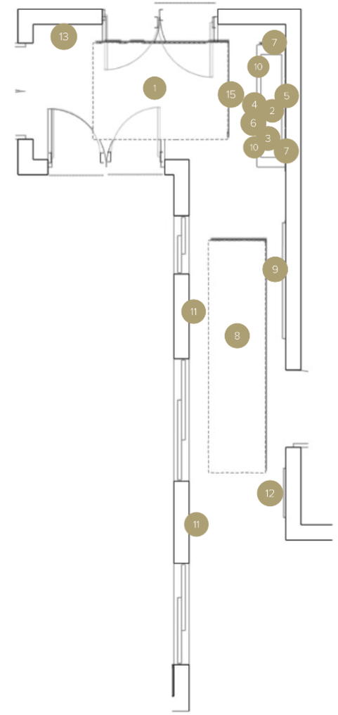 Online Designer Hallway/Entry Floorplan