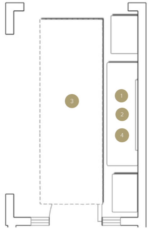 Online Designer Hallway/Entry Floorplan