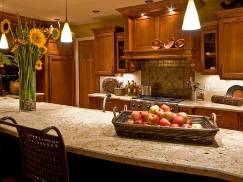 Online Interior Design Country Kitchen Example