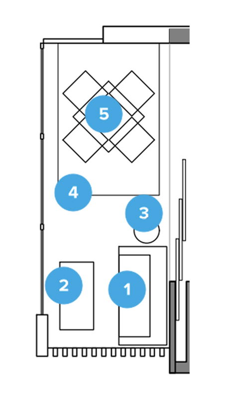 Online Designer Patio Floorplan