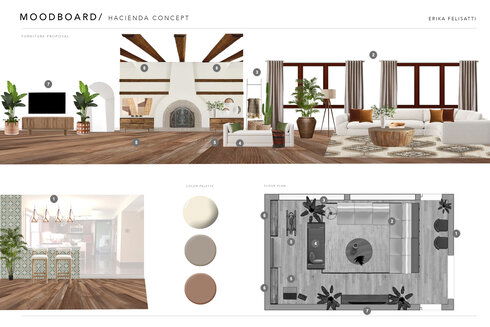 Modern Unique Spanish-Inspired Hacienda Design Erika F. Moodboard 1 thumb