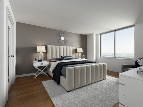 Bright Modern City Apartment Interior Design | Decorilla - Modern City Apt Interior Design