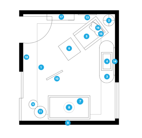 Online Designer Nursery Floorplan