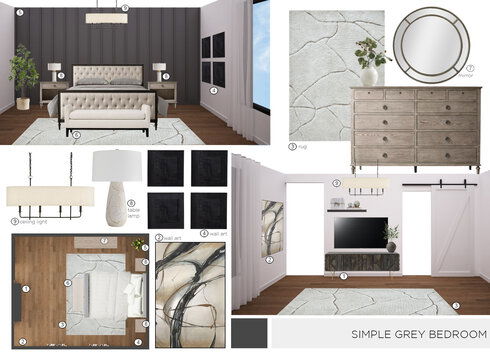 Inspiring Bedroom With Large Furniture Design Maya M. Moodboard 1 thumb